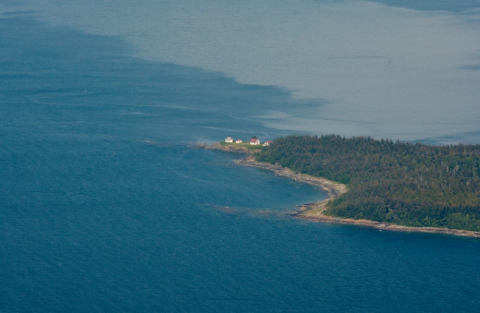 admiralty island from the air
